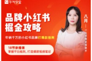 品牌小紅書掘金攻略，年銷千萬的小紅書品牌打爆款指南