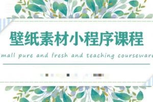 閃閃壁紙號運營教程，抓住圖文風口，快速吸粉變現