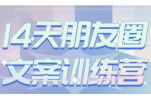 S商學院·14天朋友圈文案訓練營，聽了就會寫，寫了就會賣的朋友圈文案課