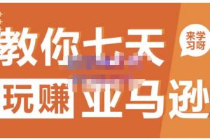 晟堯跨境·教你七天玩賺亞馬遜，教你輕松玩賺亞馬遜，適合小白學習