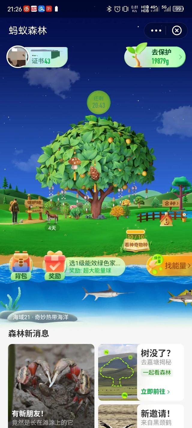 螞蟻森林—天9000能量螞蟻森林一天9000能量森林能量產生規則插圖1