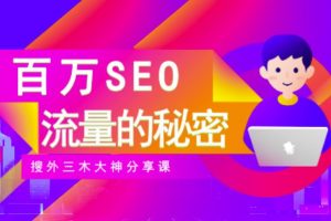 SEO實(shí)操培訓(xùn)：玩轉(zhuǎn)百萬(wàn)SEO流量，助力站長(zhǎng)快速提升流量（搜外三木大神分享課）