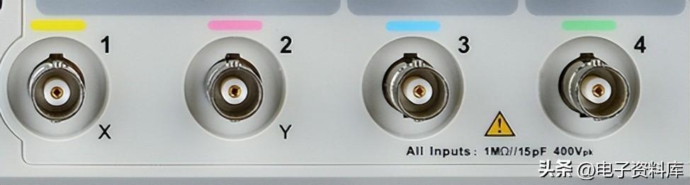 示波器使用方法步驟圖解仿真示波器的使用方法圖解插圖