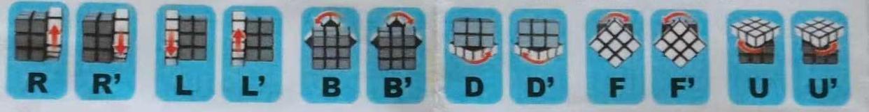 三階魔方最簡單公式圖解三階魔方最簡單公式圖解_初學者視頻插圖