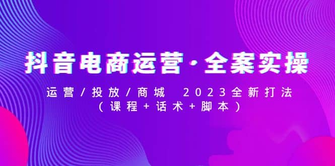 抖音電商運營·全案實操:運營/投放/商城 2023全新打法插圖 抖音電商運營·全案實操:運營/投放/商城 2023全新打法插圖