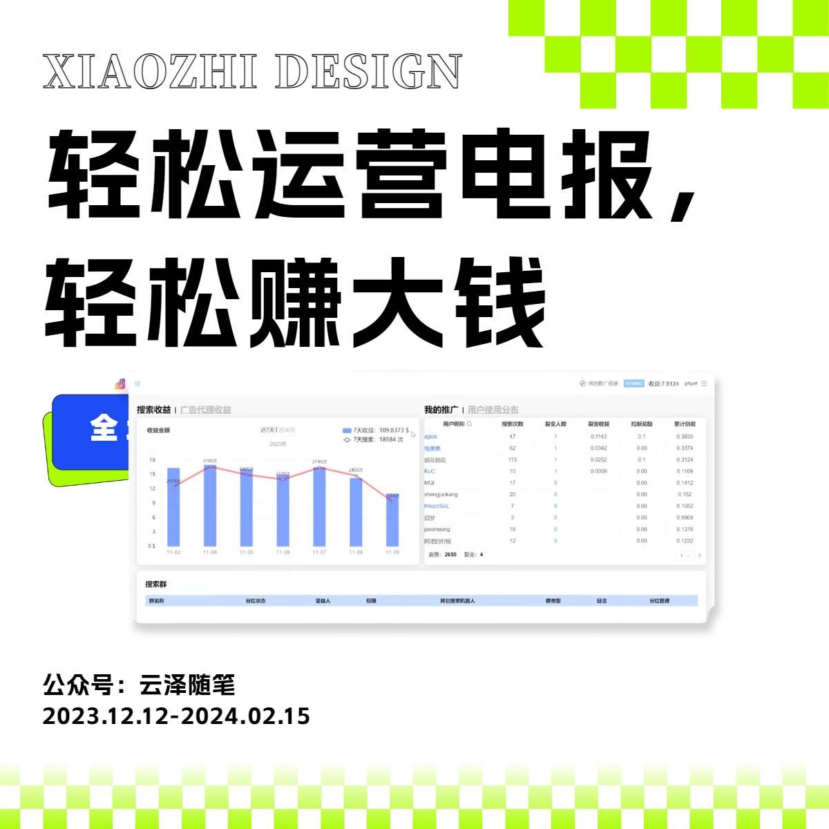 獨(dú)家技巧！電報(bào)運(yùn)營(yíng)新風(fēng)口，免費(fèi)發(fā)送器 會(huì)員技巧，賺錢就是這么簡(jiǎn)單！插圖1