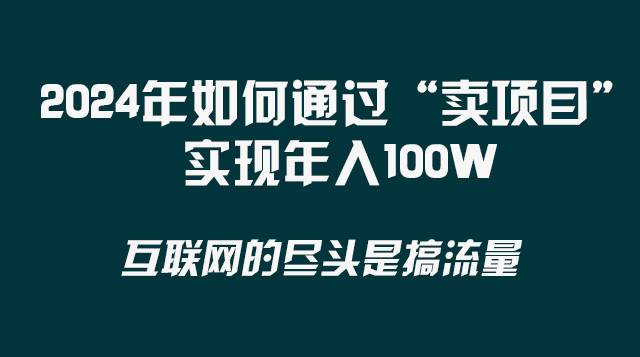 2024年如何通過“賣項目”實現年入100W插圖 2024年如何通過“賣項目”實現年入100W插圖