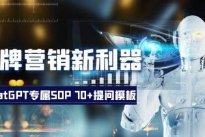 品牌營銷新利器：ChatGPT專屬SOP，70 提問模板