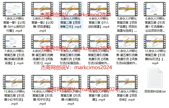 2024年普通人如何通過知識付費“賣項目”年入“百萬”人設(shè)搭建-黑科技暴力引流-全流程