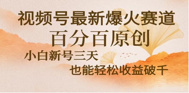 視頻號(hào)獨(dú)家玩法，老年養(yǎng)生賽道，無腦搬運(yùn)爆款視頻，日入2000+