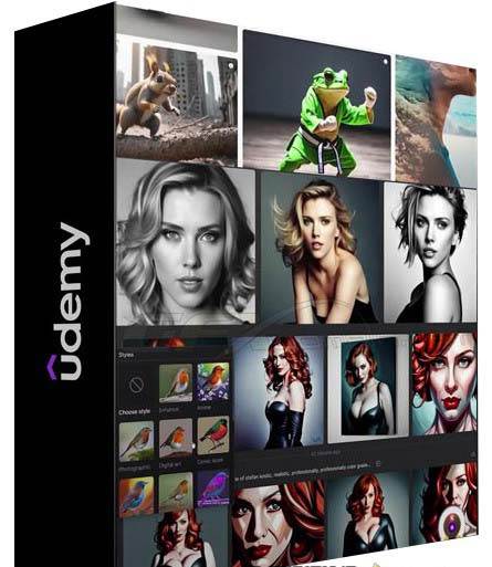 K Mastery – Stable Diffusion AI軟件繪畫速成從小白到精通-72節-中英字幕插圖1