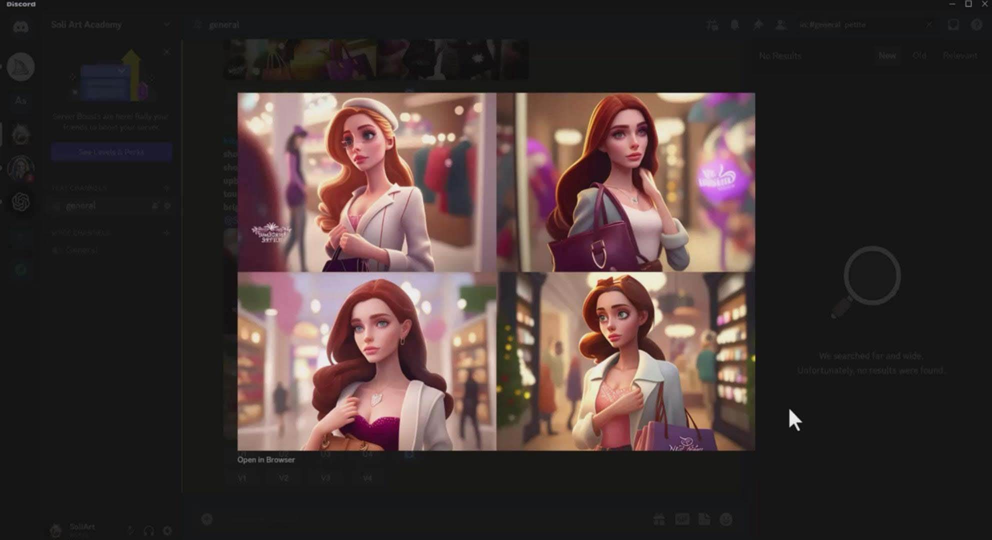 掌握 MidJourney V5 AI + ChatGPT創(chuàng)建一致的角色設(shè)計(jì)圖像-22節(jié)課-中英字幕插圖8