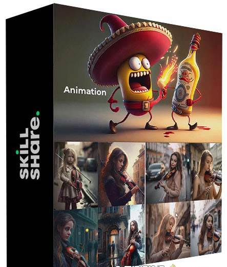 掌握 MidJourney V5 AI + ChatGPT創(chuàng)建一致的角色設(shè)計(jì)圖像-22節(jié)課-中英字幕插圖1