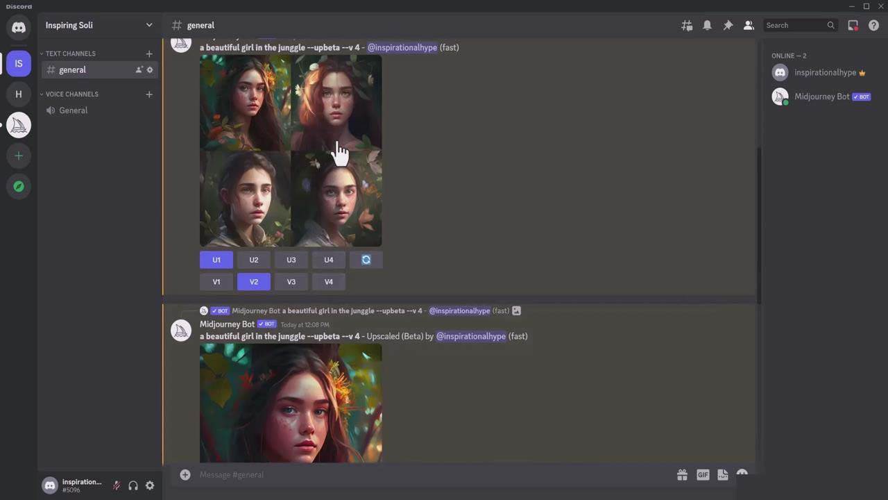 掌握 MidJourney V5 AI + ChatGPT創(chuàng)建一致的角色設(shè)計(jì)圖像-22節(jié)課-中英字幕插圖4