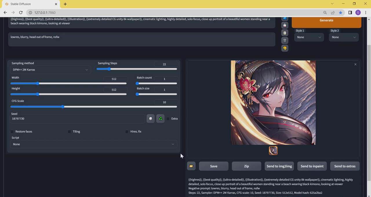 Stable Diffusion 101:使用 AI 創建自定義動漫藝術教程-17節課-中英字幕插圖5 Stable Diffusion 101:使用 AI 創建自定義動漫藝術教程-17節課-中英字幕插圖5