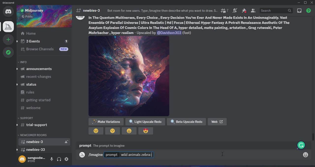 Midjourney AI人工智能藝術圖片從入門到高級創作教程-33節課-中英字幕插圖3 Midjourney AI人工智能藝術圖片從入門到高級創作教程-33節課-中英字幕插圖3