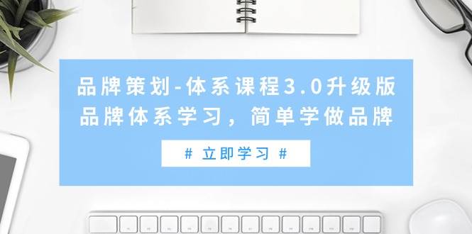品牌策劃-體系課程3.0升級版,品牌體系學習,簡單學做品牌(高清無水印)插圖 品牌策劃-體系課程3.0升級版,品牌體系學習,簡單學做品牌(高清無水印)插圖